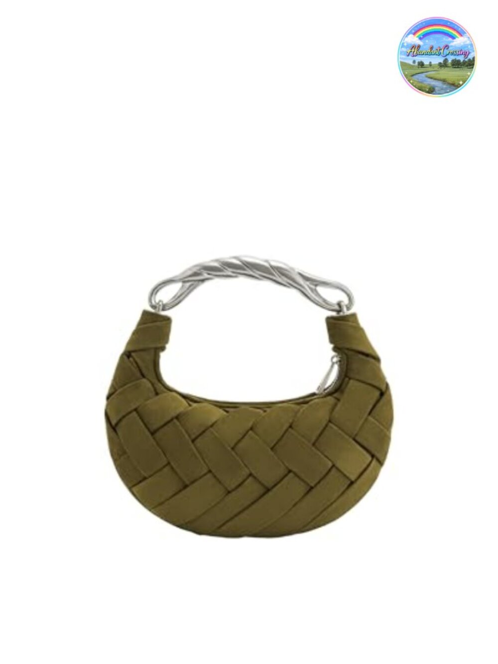 JW PEI Orla Weave Vegan Leather Satchel Handbag Zip